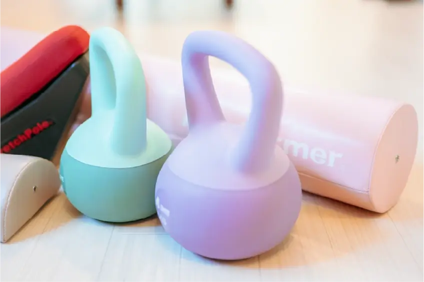 施術や運動で使用する器具
